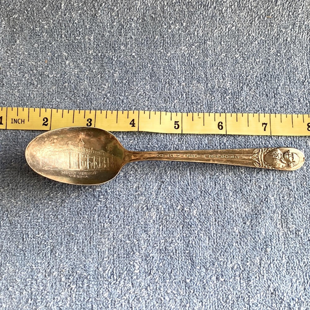 Vintage Collector Souvenir Spoon George Washington